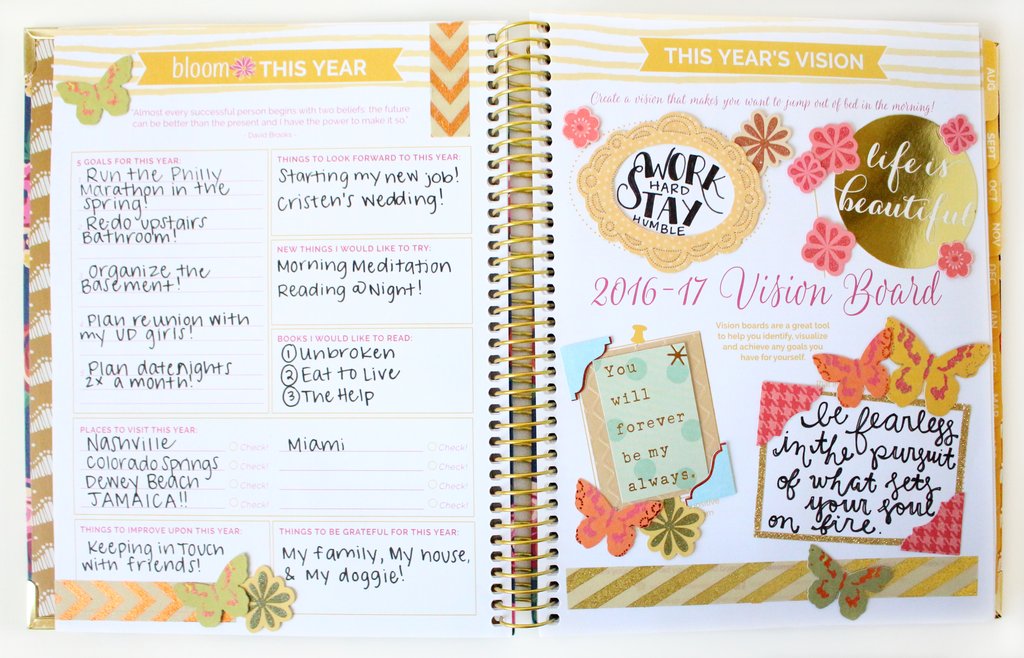 How to use your planner 