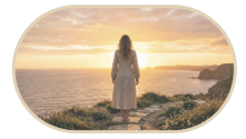 Woman Walking the Blended Path